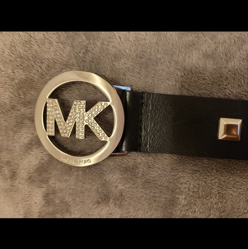 Michael Kors Rhinestone Studded belt